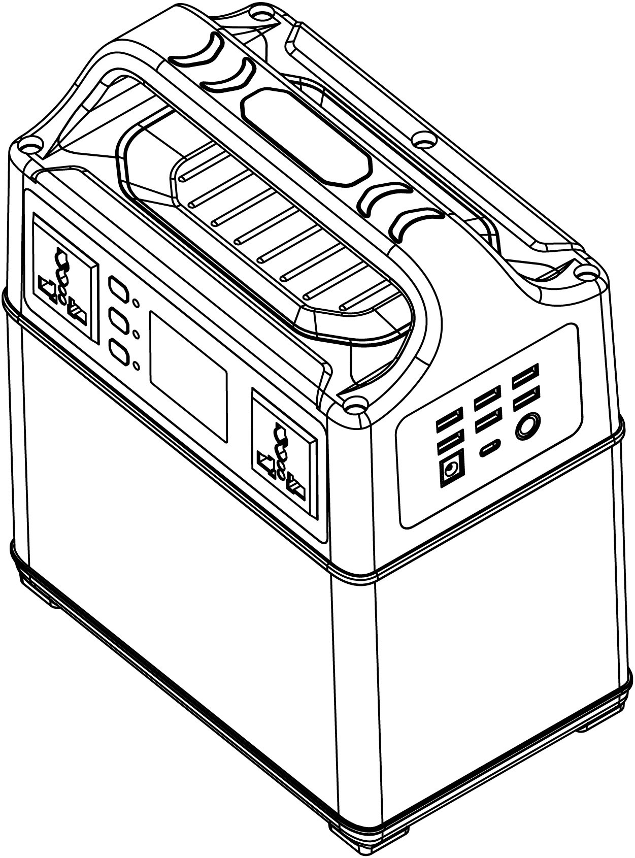 继电器应用于便携式储能电源(图1)